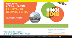 Desktop Screenshot of kinofestivalnyc.com